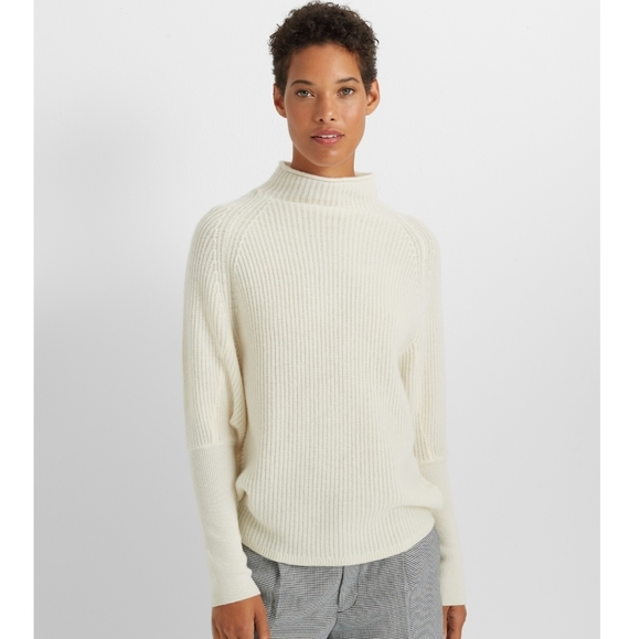 Club Monaco Sweaters - Club Monaco Emma 100% Cashmere Sweater in Cream